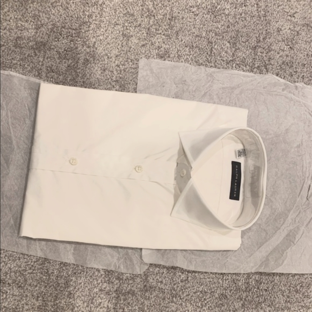 NWOT Ralph Lauren Black Label Poplin Long Sleeved Shirt